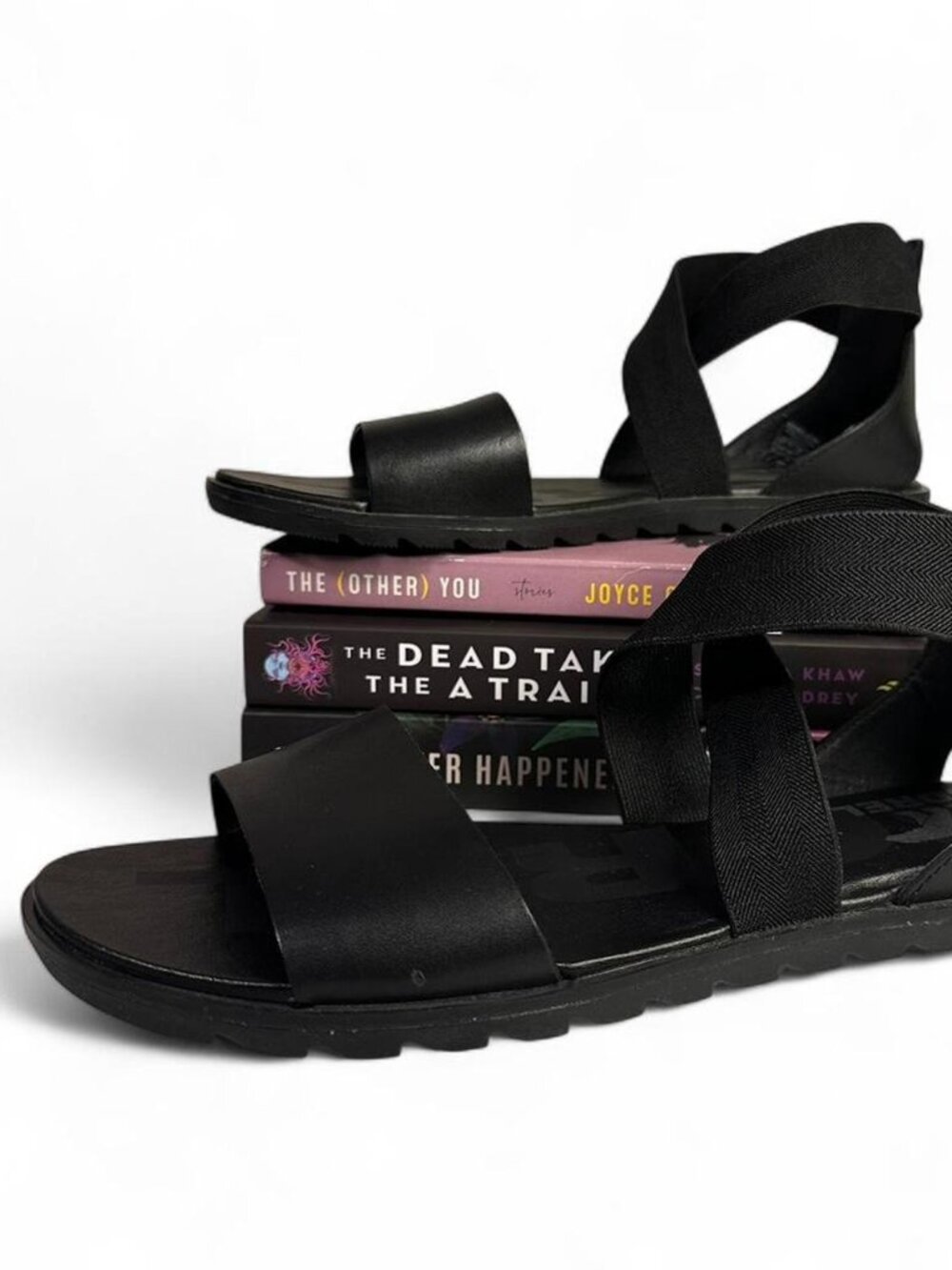 Sorel Ella II Sandal in Black Leather - Picture 5 of 8